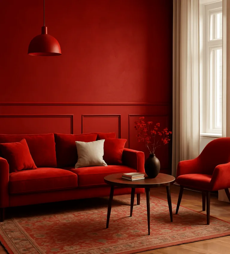 Bold & Beautiful: Cherry Red Room Ideas to Energize Your Space