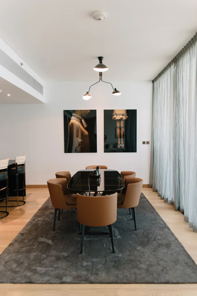 Bulgari Residence 1 — Dining detail