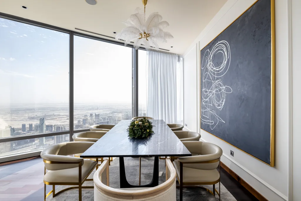 Burj Khalifa Residence — Dining room