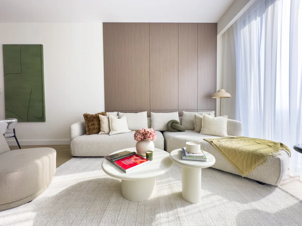 Canal Front Residence — Hero living room