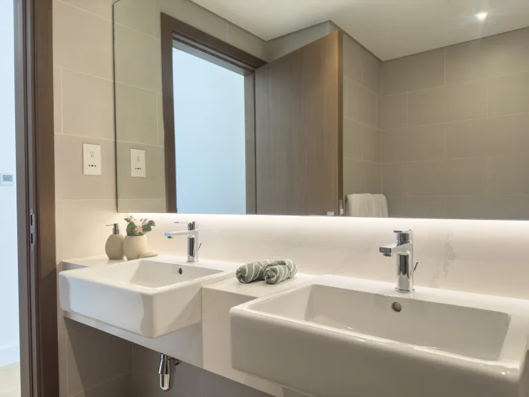 Canal Front Residence — Bathroom