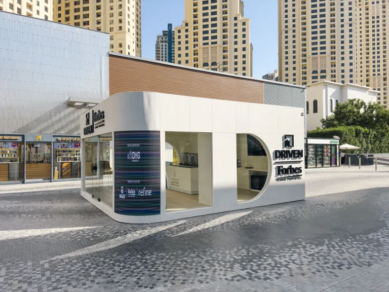 Driven Kiosk — Hero exterior