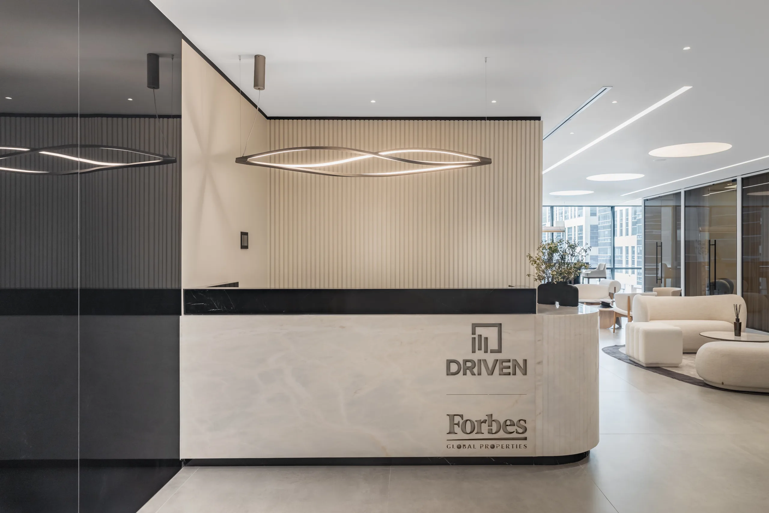 Driven × Forbes Global Properties Office — Hero reception
